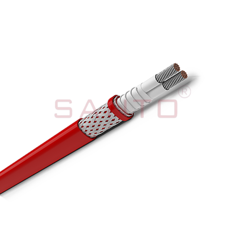 AGREGAR cable calefactor de potencia constante de alta temperatura
